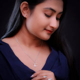 Antler Grace Necklace and Earrings Set