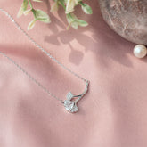 Aureline Spark Silver Necklace