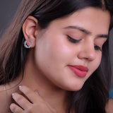 Enchanted Fairy Posies Silver Earrings