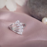 Fanflare Silver Ring