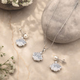 Glacielle Necklace and Earrings Set