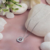 Guiding Light Silver Necklace With Pendant