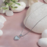 Heart & Soul MOP Pendant Necklace