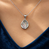 Iris Radiance 925 Silver Necklace