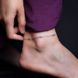 Lucenta Italian Silver Anklets