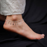 Luminara Italian Silver Anklets