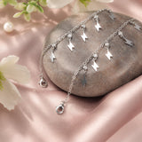 Luminara Italian Silver Anklets