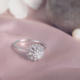 Mirra Pearl Silver Ring For Women