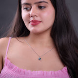 Mystical Turtle Silver Necklace