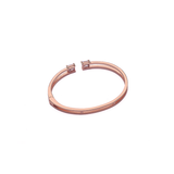 Rose Gold Gleaming Diva Kada Amishka Jewels