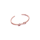 Rose Gold Knots of Love Kada Amishka Jewels