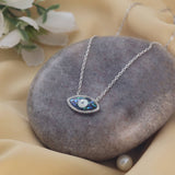 Serene Sentinel Evil Eye Necklace For Women