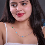 Serenity's Gaze Silver Necklace