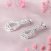 Shimmering Splendour Silver Earrings