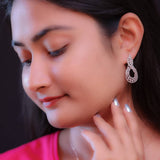 Shimmering Splendour Silver Earrings