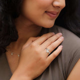 Soft Girl Flower - Silver Ring