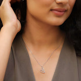 Blossomheart Silver MOP Necklace
