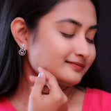 Entwined Silver Blossoms Silver Earrings