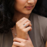 Fanflare Silver Ring