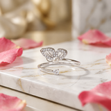 Flutterelle Silver Ring