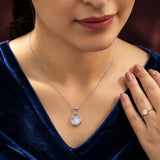 Iris Radiance 925 Silver Necklace