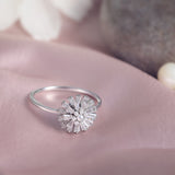 Mirra Pearl Silver Ring For Women