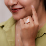 Rosaline Wings Etoile Pearl Ring