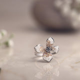 Rosaline Wings Champagne Bloom Ring