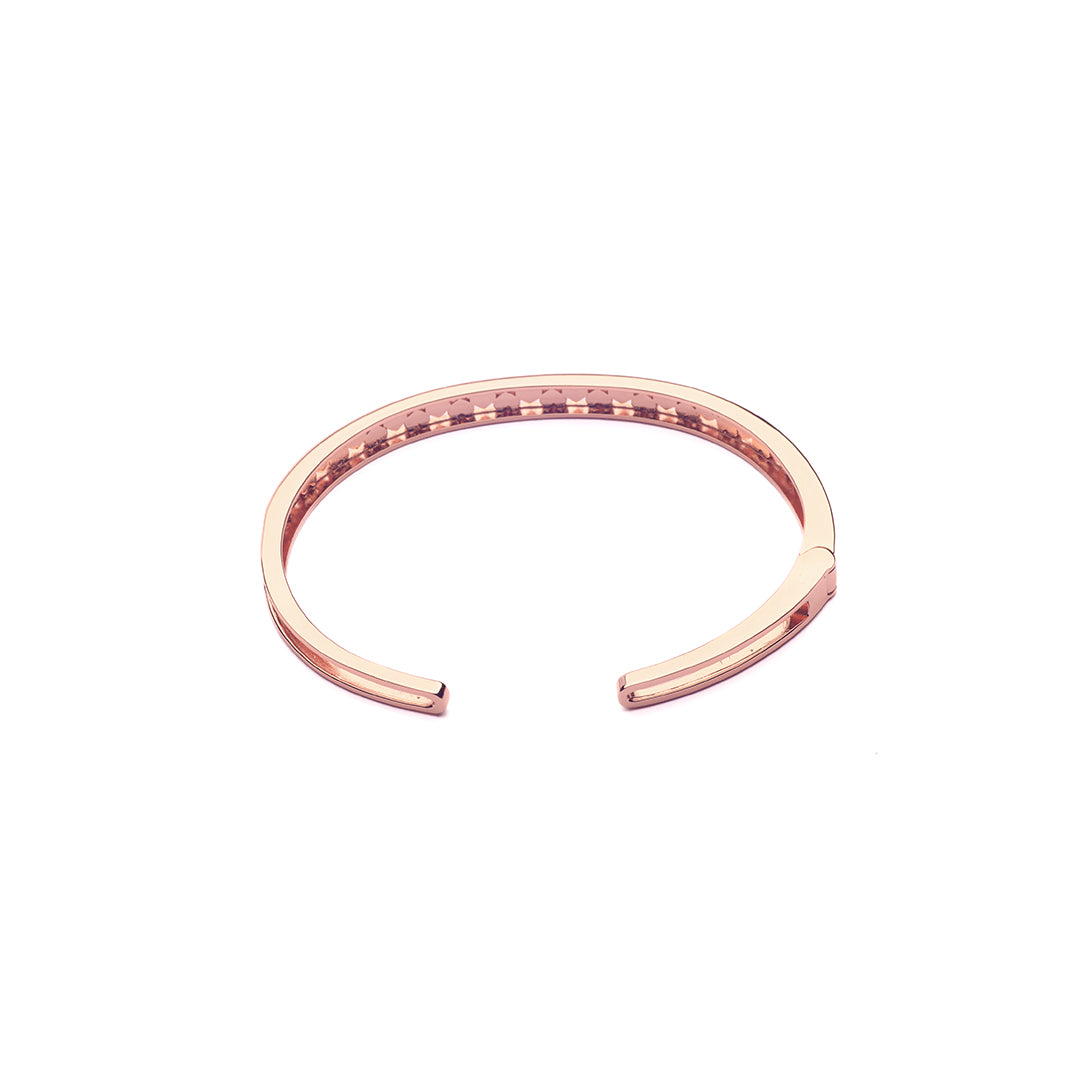 Rose Gold Hearts in love Kada Amishka Jewels