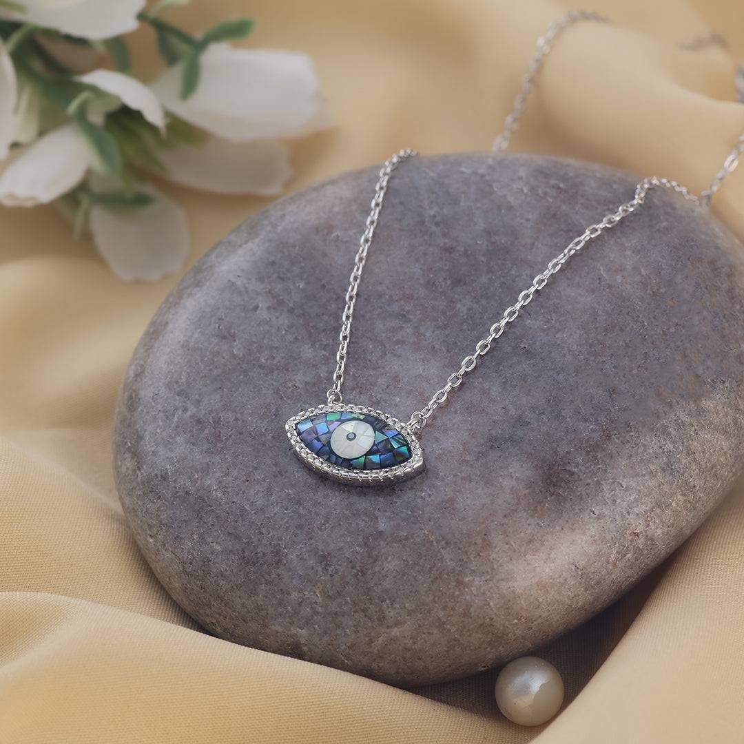 Serene Sentinel Evil Eye Necklace For Women
