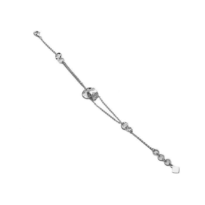 Silver Bond of Love Bracelet Amishka Jewels
