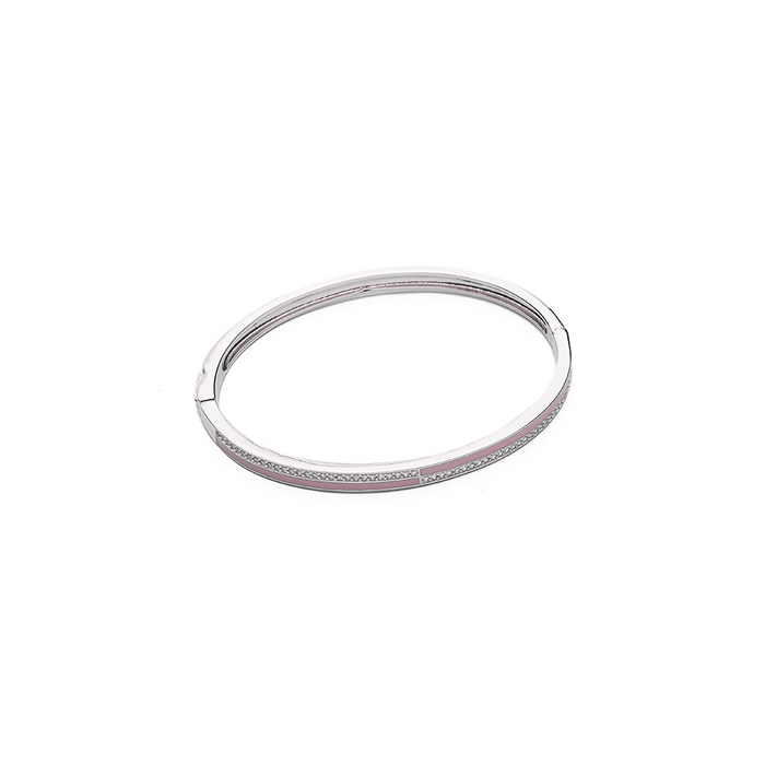 Silver Eternal Radiance Kada Amishka Jewels