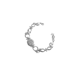 Silver Moonlit Meadows Bracelet Amishka Jewels
