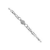 Silver Moonlit Meadows Bracelet Amishka Jewels
