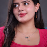 Veridelle Silver Necklace For Women