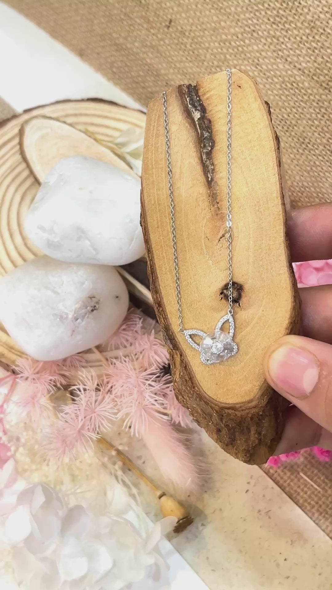 Twinkle Twirl Butterfly Necklace For Women