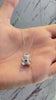 Silver Teddy Love Pendant and Chain