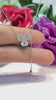 Silver Clover Drop Silver Necklace